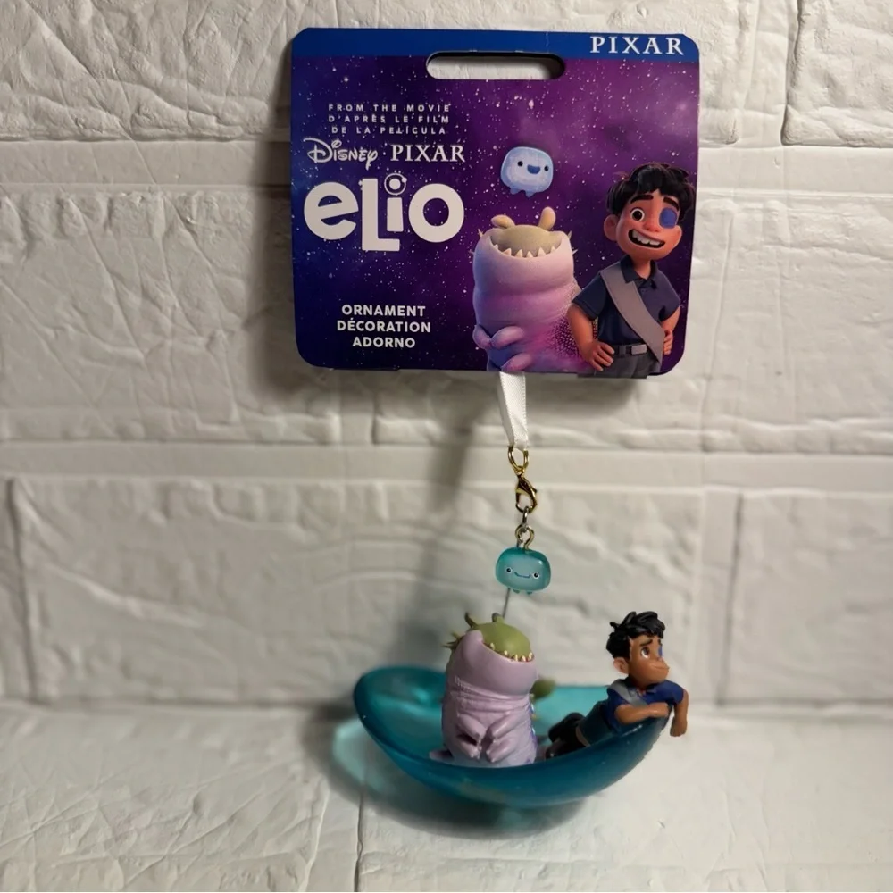 New Disney Pixar Elio Ornament - Blue and Purple